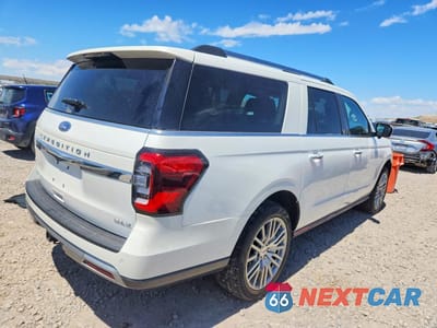 Trzecie zdjęcie samochodu z tyłu: 2024 FORD EXPEDITION MAX LIMITED VIN:1FMJK2A84REB15727 - miniatura