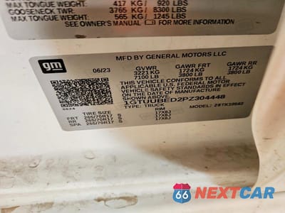 Zdjęcie 12 z 12 samochodu: 2023 GMC SIERRA K1500 SLE VIN:1GTUUBED2PZ304448 - miniatura