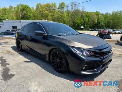 Czwarte zdjęcie samochodu z boku: 2019 HONDA CIVIC SI VIN:2HGFC1E54KH703743 - miniatura