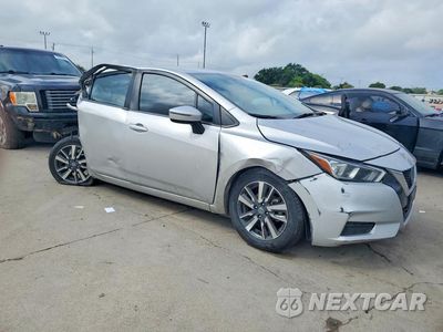 Czwarte zdjęcie samochodu z boku: 2021 NISSAN VERSA VIN:3N1CN8EV2ML878462 - miniatura