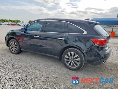 Drugie zdjęcie samochodu z przodu: 2016 ACURA MDX TECHNOLOGY VIN:5FRYD3H47GB014259 - miniatura