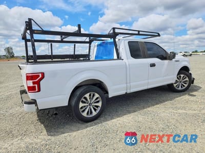 Trzecie zdjęcie samochodu z tyłu: 2018 FORD F150 SUPER CAB VIN:1FTEX1CPXJKC26648 - miniatura