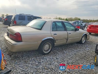 Trzecie zdjęcie samochodu z tyłu: 1999 MERCURY GRAND MARQUIS LS VIN:2MEFM75W2XX718647 - miniatura