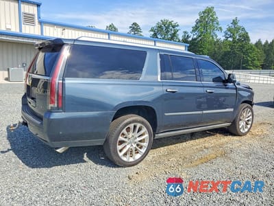 Trzecie zdjęcie samochodu z tyłu: 2019 CADILLAC ESCALADE ESV PREMIUM LUXURY VIN:1GYS4JKJ9KR172352 - miniatura