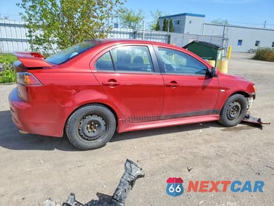 Trzecie zdjęcie samochodu z tyłu: 2013 MITSUBISHI LANCER SE VIN:JA32V2FW2DU601845 - miniatura