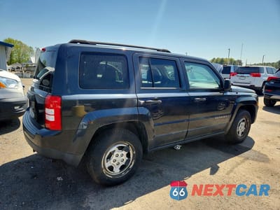 Trzecie zdjęcie samochodu z tyłu: 2014 JEEP PATRIOT SPORT VIN:1C4NJPBB4ED692452 - miniatura