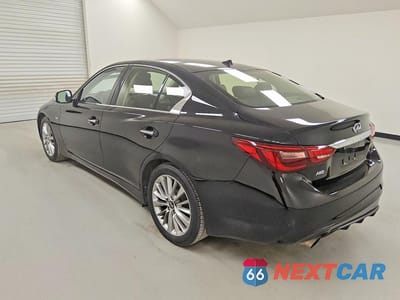 Drugie zdjęcie samochodu z przodu: 2019 INFINITI Q50 3.0T LUXE VIN:JN1EV7AR9KM557520 - miniatura