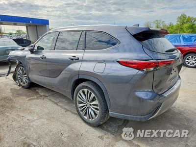 Drugie zdjęcie samochodu z przodu: 2021 TOYOTA HIGHLANDER PLATINUM VIN:5TDFZRAH7MS070736 - miniatura