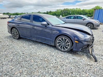 Czwarte zdjęcie samochodu z boku: 2023 HYUNDAI SONATA LIMITED VIN:KMHL34J26PA283192 - miniatura