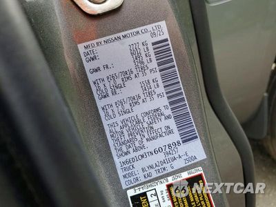 Zdjęcie 13 z 13 samochodu: 2026 NISSAN FRONTIER S VIN:1N6ED1CM3TN607898 - miniatura