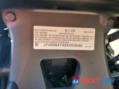 Zdjęcie 9 z 9 samochodu: 2025 YAMAHA MT09 C VIN:JYARN94Y9SA000648 - miniatura
