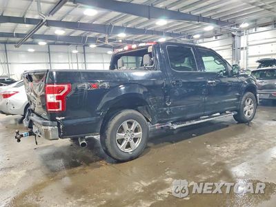 Trzecie zdjęcie samochodu z tyłu: 2018 FORD F150 SUPERCREW VIN:1FTEW1EP9JFE68064 - miniatura