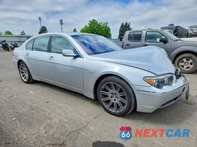 Czwarte zdjęcie samochodu z boku: 2003 BMW 745 LI VIN:WBAGN63473DR13110 - miniatura