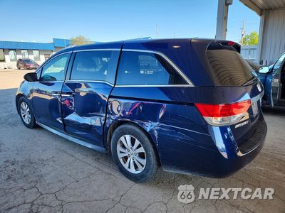 Drugie zdjęcie samochodu z przodu: 2015 HONDA ODYSSEY EXL VIN:5FNRL5H61FB102003 - miniatura