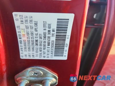 Zdjęcie 13 z 13 samochodu: 2009 HONDA CR-V EXL VIN:JHLRE38729C008336 - miniatura