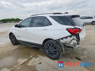 Drugie zdjęcie samochodu z przodu: 2024 CHEVROLET EQUINOX RS VIN:3GNAXMEG0RS130449 - miniatura