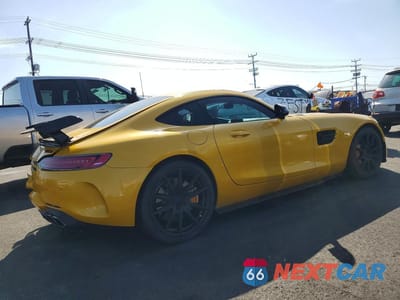 Trzecie zdjęcie samochodu z tyłu: 2016 MERCEDES-BENZ AMG GT S VIN:WDDYJ7JAXGA008097 - miniatura