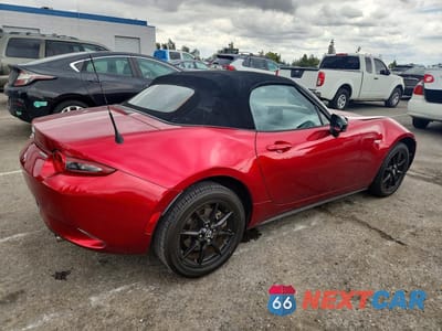 Trzecie zdjęcie samochodu z tyłu: 2020 MAZDA MX-5 MIATA SPORT VIN:JM1NDAB78L0414335 - miniatura