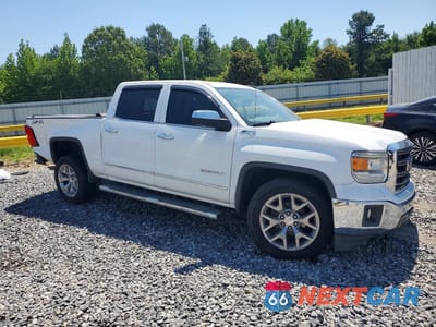 Czwarte zdjęcie samochodu z boku: 2015 GMC SIERRA K1500 SLT VIN:3GTU2VEC9FG279822 - miniatura