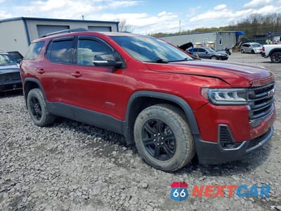 Czwarte zdjęcie samochodu z boku: 2021 GMC ACADIA AT4 VIN:1GKKNLLS0MZ208037 - miniatura
