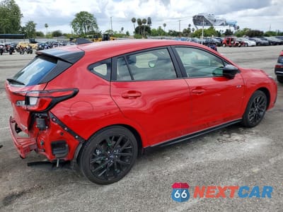 Trzecie zdjęcie samochodu z tyłu: 2024 SUBARU IMPREZA RS VIN:JF1GUHJC0R8860852 - miniatura