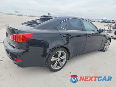 Trzecie zdjęcie samochodu z tyłu: 2011 LEXUS IS 250 VIN:JTHBF5C26B5145615 - miniatura