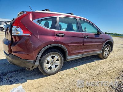 Trzecie zdjęcie samochodu z tyłu: 2013 HONDA CR-V LX VIN:5J6RM4H37DL062849 - miniatura