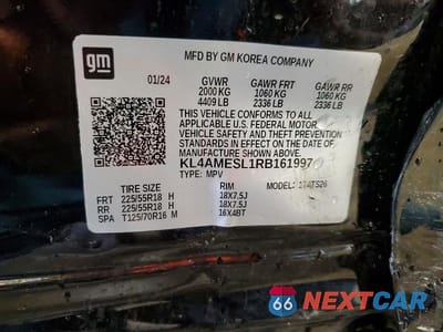 Zdjęcie 14 z 14 samochodu: 2024 BUICK ENCORE GX SPORT TOURING VIN:KL4AMESL1RB161997 - miniatura