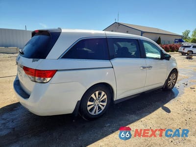 Trzecie zdjęcie samochodu z tyłu: 2016 HONDA ODYSSEY EXL VIN:5FNRL5H66GB137279 - miniatura