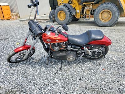 Trzecie zdjęcie samochodu z tyłu: 2012 HARLEY-DAVIDSON FXDWG DYNA WIDE GLIDE VIN:1HD1GPM17CC333647 - miniatura