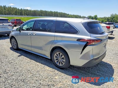 Drugie zdjęcie samochodu z przodu: 2022 TOYOTA SIENNA LE VIN:5TDKRKEC9NS115746 - miniatura