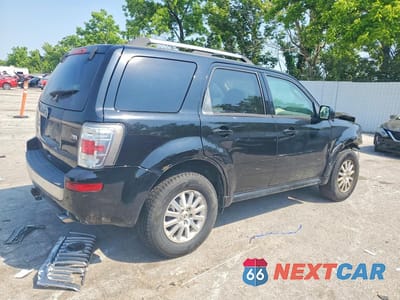 Trzecie zdjęcie samochodu z tyłu: 2010 MERCURY MARINER PREMIER VIN:4M2CN9HG3AKJ09024 - miniatura