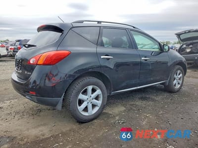 Trzecie zdjęcie samochodu z tyłu: 2009 NISSAN MURANO S VIN:JN8AZ18W99W128728 - miniatura