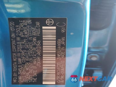 Zdjęcie 12 z 12 samochodu: 2021 TOYOTA PRIUS L ECO VIN:JTDKAMFU4M3127846 - miniatura