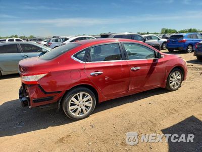 Trzecie zdjęcie samochodu z tyłu: 2014 NISSAN SENTRA VIN:3N1AB7AP5EY289590 - miniatura