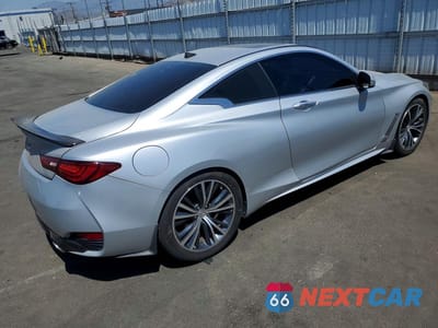 Trzecie zdjęcie samochodu z tyłu: 2018 INFINITI Q60 3.0T LUXE VIN:JN1EV7EK9JM340268 - miniatura