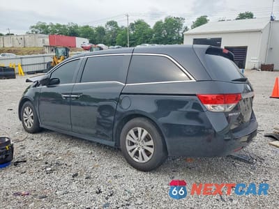 Drugie zdjęcie samochodu z przodu: 2014 HONDA ODYSSEY EX VIN:5FNRL5H41EB128551 - miniatura