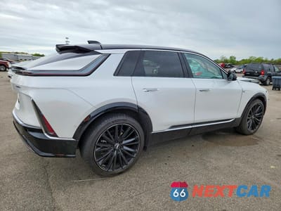 Trzecie zdjęcie samochodu z tyłu: 2025 CADILLAC LYRIQ LUXURY VIN:1GYKPNRL1SZ303859 - miniatura