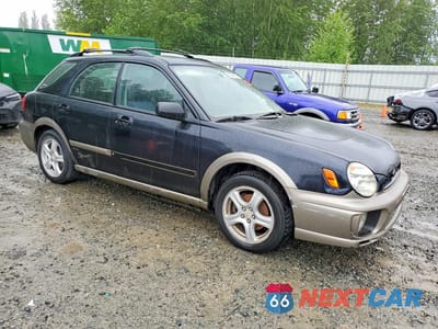 Czwarte zdjęcie samochodu z boku: 2002 SUBARU IMPREZA OUTBACK SPORT VIN:JF1GG68592G826570 - miniatura