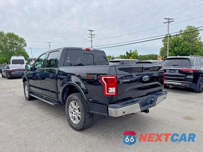 Trzecie zdjęcie samochodu z tyłu: 2017 FORD F150 SUPERCREW VIN:1FTEW1EF0HFA91903 - miniatura