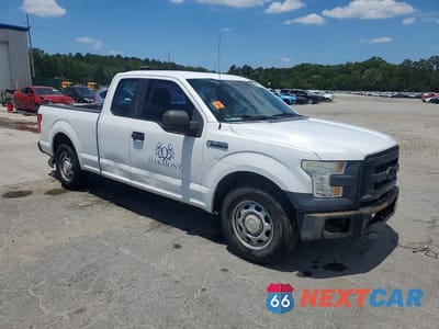 Czwarte zdjęcie samochodu z boku: 2015 FORD F150 SUPER CAB VIN:1FTEX1C89FFC46382 - miniatura