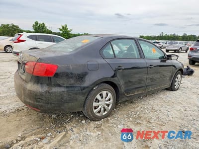 Trzecie zdjęcie samochodu z tyłu: 2013 VOLKSWAGEN JETTA BASE VIN:3VW2K7AJ0DM228342 - miniatura