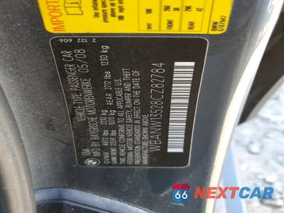 Zdjęcie 13 z 13 samochodu: 2008 BMW 535 I VIN:WBANW13528CZ82784 - miniatura