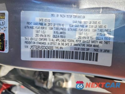Zdjęcie 12 z 12 samochodu: 2013 MAZDA CX-9 SPORT VIN:JM3TB2BV8D0424888 - miniatura
