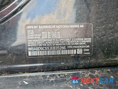 Zdjęcie 12 z 12 samochodu: 2018 BMW 330 XI VIN:WBA8D9C55JEB35286 - miniatura
