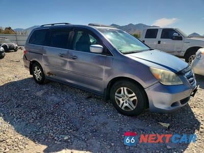 Czwarte zdjęcie samochodu z boku: 2007 HONDA ODYSSEY EXL VIN:5FNRL38767B114436 - miniatura