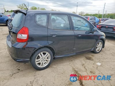 Trzecie zdjęcie samochodu z tyłu: 2007 HONDA FIT S VIN:JHMGD38687S016487 - miniatura