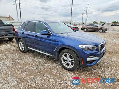 Czwarte zdjęcie samochodu z boku: 2018 BMW X3 XDRIVE30I VIN:5UXTR9C57JLD71852 - miniatura