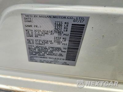 Zdjęcie 13 z 13 samochodu: 2017 NISSAN PATHFINDER SV VIN:5N1DR2MN8HC904029 - miniatura
