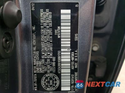Zdjęcie 13 z 13 samochodu: 2012 TOYOTA VENZA LE VIN:4T3ZA3BB1CU061703 - miniatura